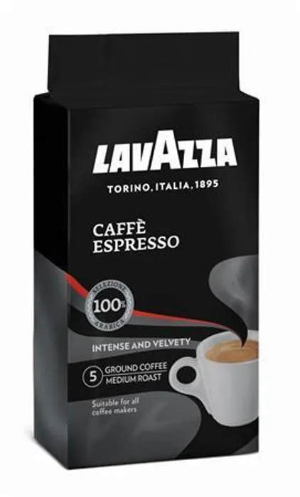 Hauptbild des Produkts Káva, pražená, mletá, vakuově balená, 250 g, LAVAZZA "Caffé Espresso"