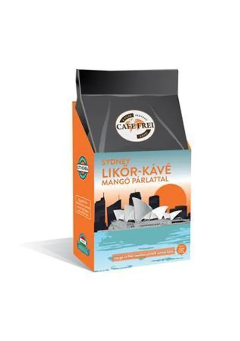 Hauptbild des Produkts Káva "Sydney" likérová káva s příchutí manga, pražená, zrnková, 125 g, CAFE FREI