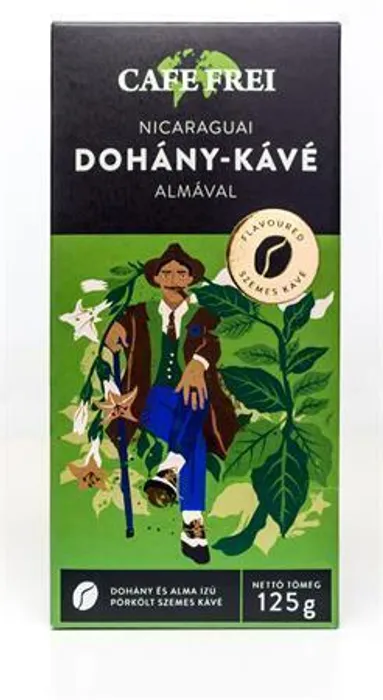 Hauptbild des Produkts Káva "Tabáková káva Nicaragua", pražená, zrnková, 125 g, CAFE FREI