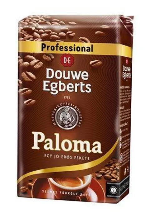 Hauptbild des Produkts Káva zrnková, pražená, vakuově balená, 1 000 g, DOUWE EGBERTS "Paloma"