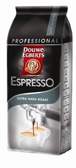 Hauptbild des Produkts Káva zrnková, pražená, vakuově balené, 1 000 g, DOUWE EGBERTS "Espresso"