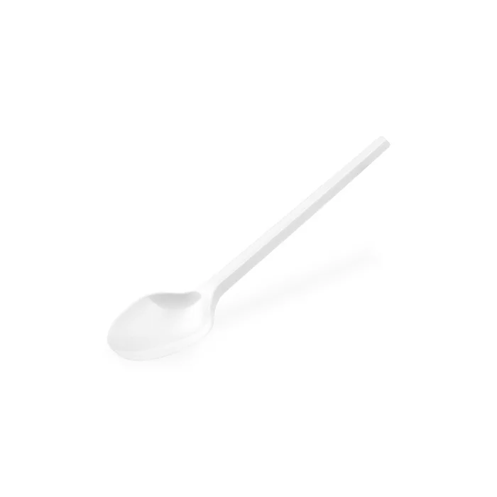 Hauptbild des Produkts Kávová lžička bílá (CPLA) -BIO- 12,5 cm [100 ks]