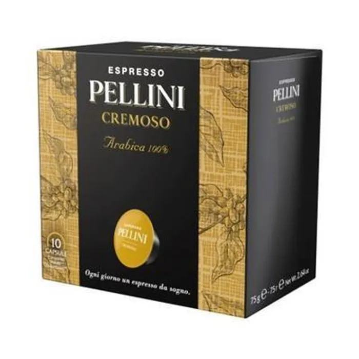 Hauptbild des Produkts Kávové kapsle "Cremoso", 10ks, PELLINI, do kávovarů Dolce Gusto