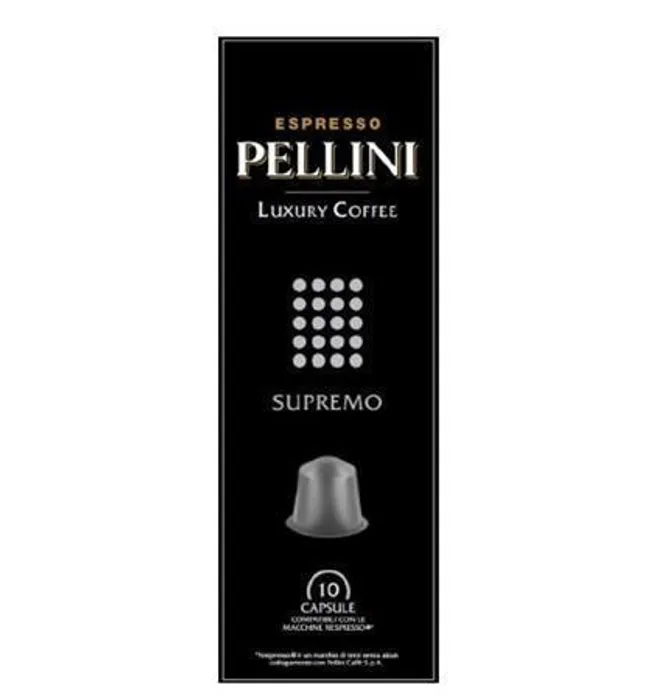 Hauptbild des Produkts Kávové kapsle "Supremo", 10ks, PELLINI, do kávovarů Nespresso®