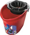 Eimer mit Auspresskorb, VILEDA Supermop, rot