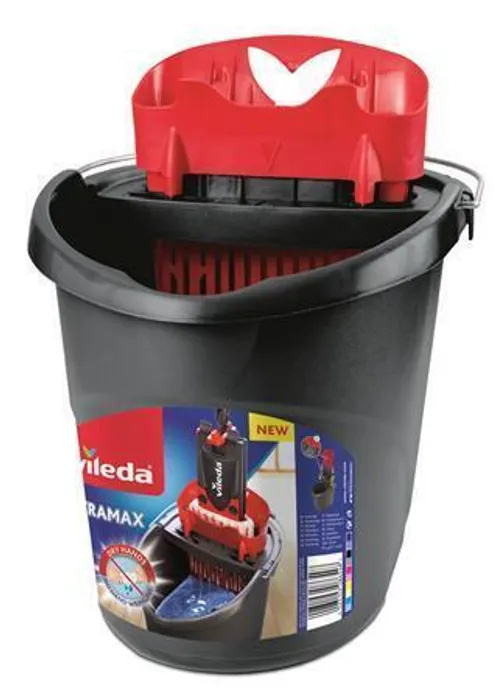 Hauptbild des Produkts Kbelík se ždímacím košem, VILEDA "Ultramax", šedo-černý