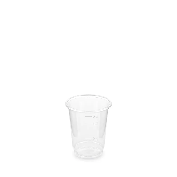 Hauptbild des Produkts Kelímek čirý PET 2 cl / 4 cl / 5 cl [40 ks]