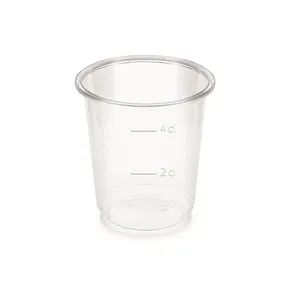 Becher (PLA) glasklar durchmesser 48mm 2cl/4cl [40 St.]