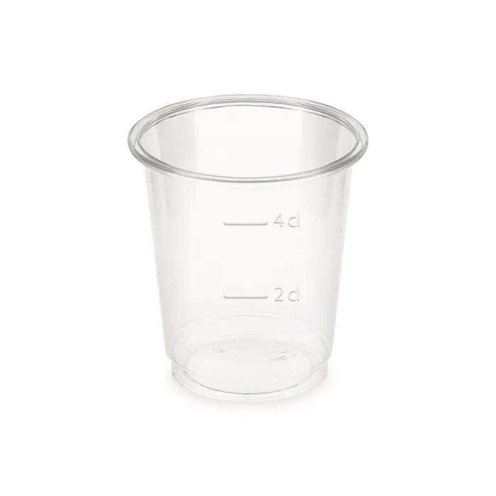 Hauptbild des Produkts Kelímek čirý (PLA) -BIO- 2 cl / 4 cl (průměr 48 mm) [40 ks]