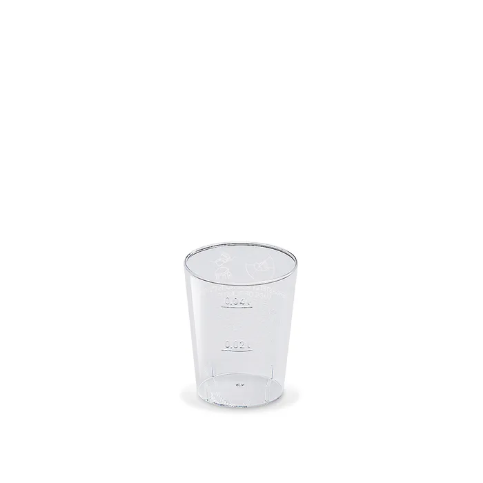 Hauptbild des Produkts Kelímek krystal 2 cl / 4 cl [50 ks]