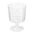 Weiteres Produktbild Trinkglas (PS) mit Fuß durchmesser 72mm 0,2L [10 St.]