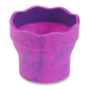 Faber-Castell Click & Go Einhorn Wasserbecher Marmor Pink