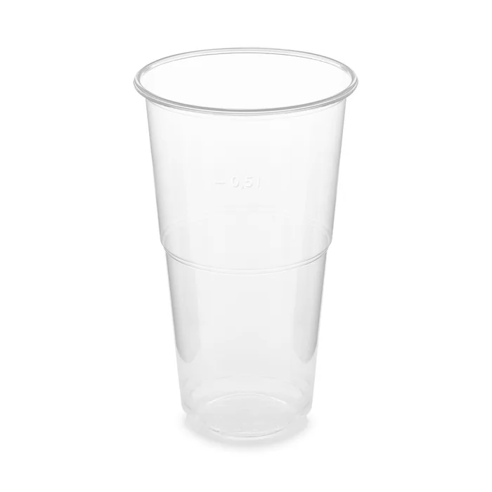 Hauptbild des Produkts Kelímek PLA 500/600ml (PLA) -BIO- (průměr 92 mm) [50 ks]