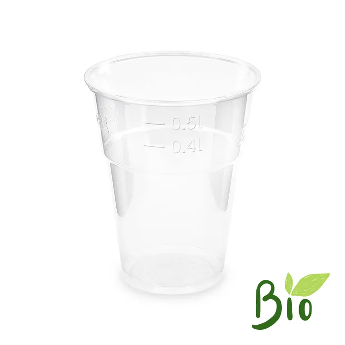 Hauptbild des Produkts Kelímek (PLA) průhledný O102mm 0,4L/0,5L [50 ks]