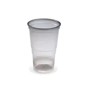Mehrwegbecher (PP) Reware Cheers rauch-grau transparent durchmesser 78mm 0,25L [46 St.]