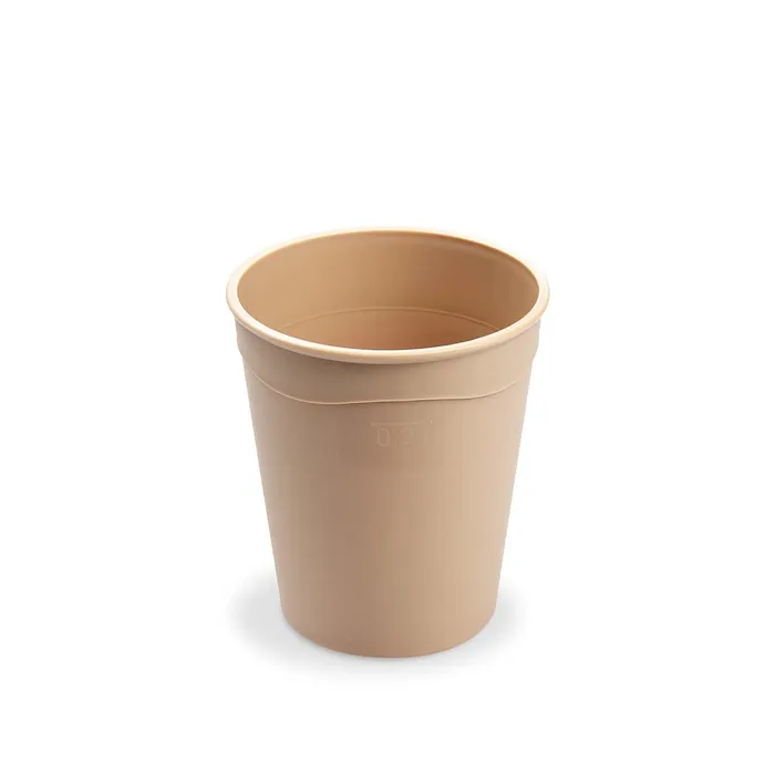 Hauptbild des Produkts Kelímek (PP) vratný krémový průměr 80mm 0,2L [10 ks]