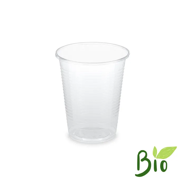Hauptbild des Produkts Kelímek průhledný 0,18 l (PLA) -BIO- bez cejchu (průměr 70 mm) [100 ks]