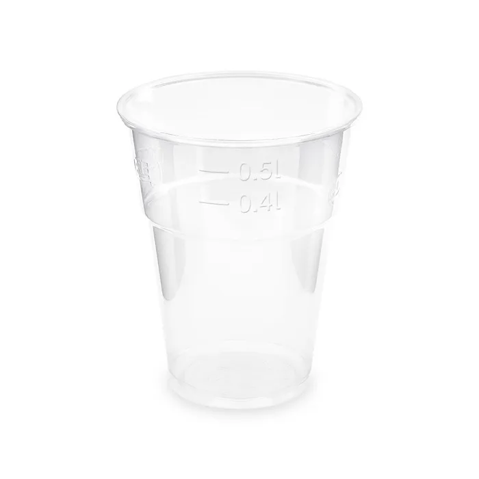 Hauptbild des Produkts Kelímek průhledný 0,5 l (PLA) -BIO- (průměr 102 mm) [10 ks]