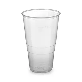 Trinkbecher (PP) klar durchmesser 95mm 0,5L [50 St.]