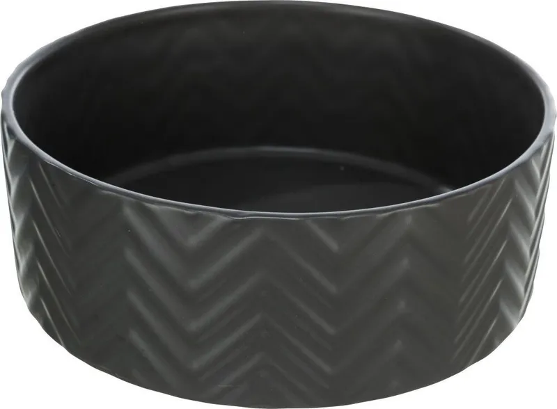 Hauptbild des Produkts Keramická miska 1,6 l/o 20 cm, vroubkovaná, černá