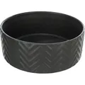 Weiteres Produktbild Keramikschale 1,6 l/o 20 cm, gerippt, schwarz
