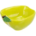 Keramikschale APPLE (Meerschweinchen, Kaninchen), 180 ml/ 12 x 11 cm, grün