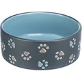 Keramikschale JIMMY dunkelgrau mit Griffen 0,75 l/ o 15 cm