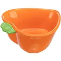 Keramikschale MRKEV (Meerschweinchen, Kaninchen), 180 ml/ 12 x 11 cm, orange