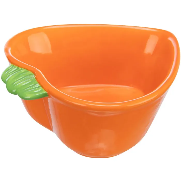 Hauptbild des Produkts Keramická miska MRKEV (morče,králík), 180 ml/ 12 x 11 cm, oranžová