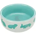 Keramiknapf für Kaninchen, farbig, 250 ml/11 cm