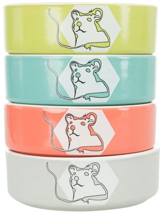 Hauptbild des Produkts Keramická miska pro křečky HELLO COMIC, 90 ml/o 8 cm