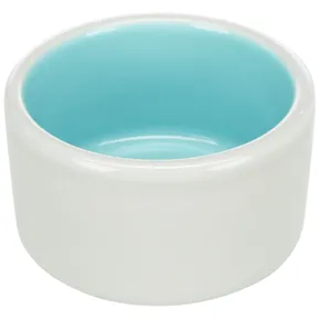 Keramikschale mit Glasur 100 ml/7 cm – beige/blau TRIXIE