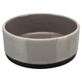 Keramikschale mit Gummirand, grau 0,4 l/ o 12 cm