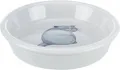 Keramikschale mit Katzenmotiv, 0,25 l/o 13 cm, grau