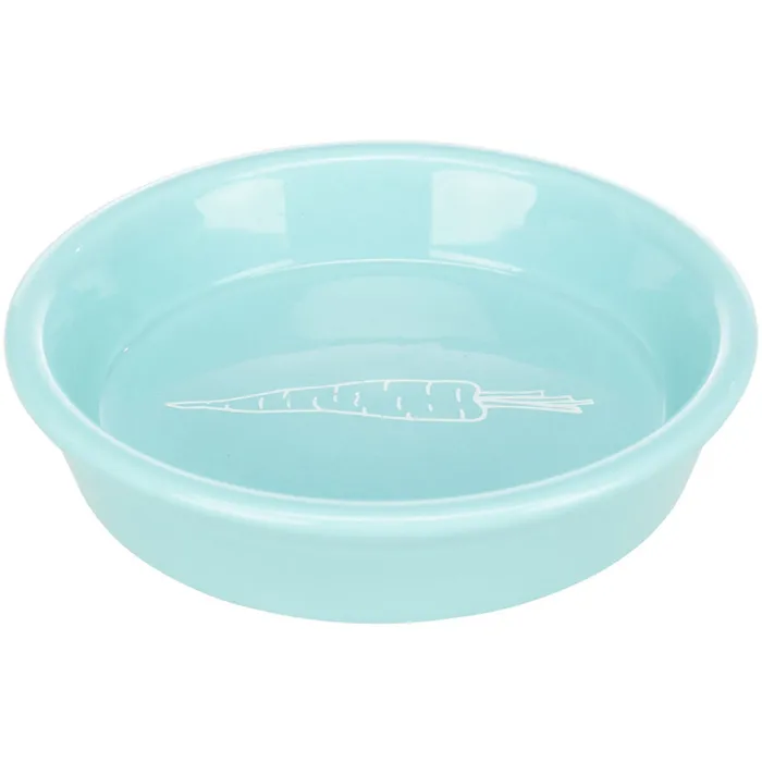 Hauptbild des Produkts Keramická miska s motivem mrkve pro králíky 200 ml/14 cm