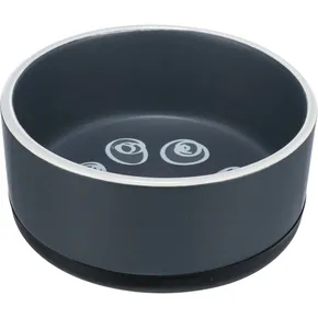 Keramikschale mit Griff und Gummiboden 0,75 l/ 16 cm
