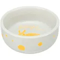 Weiteres Produktbild Keramiknapf mit Punkten, für Kaninchen, 250 ml/o 11 cm
