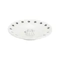 Keramik-Napfteller für Kurznasenkatzen, weiß 0,2l/15cm