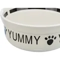 Weiteres Produktbild Keramikschale YUMMY, weiß/schwarz 2,6 l/ o 25 cm