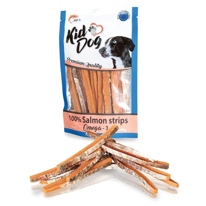 Hauptbild des Produkts KIDDOG 100% lososové proužky 80 g
