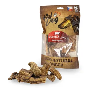 KIDDOG 100% Natural Snack, Rinderlunge 4-8 cm / 80 g