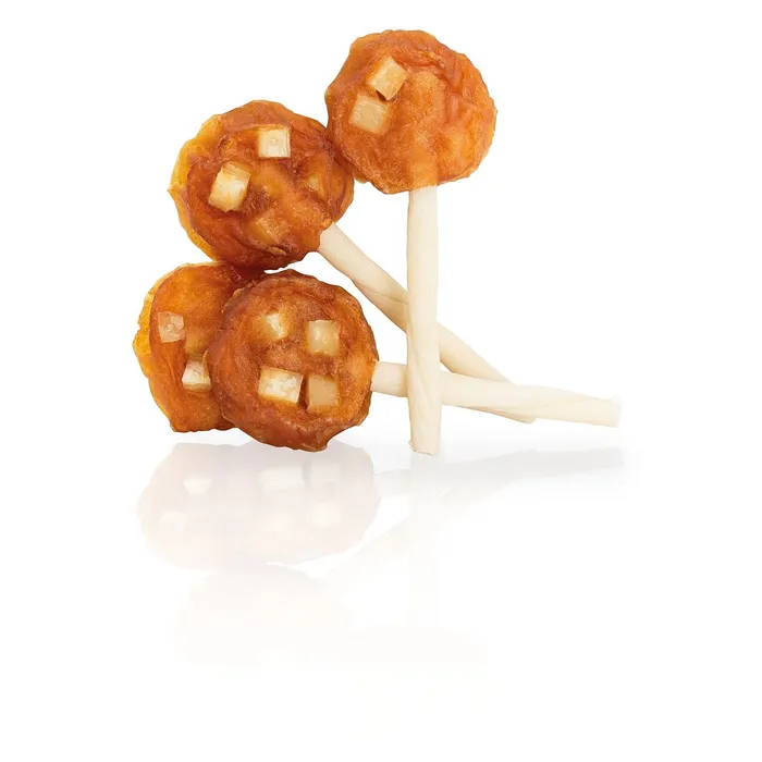 Hauptbild des Produkts KIDDOG BUFFET LOLLIPOP lízátko s kuřecím masem a sýrem 9 cm/8 g [1ks]