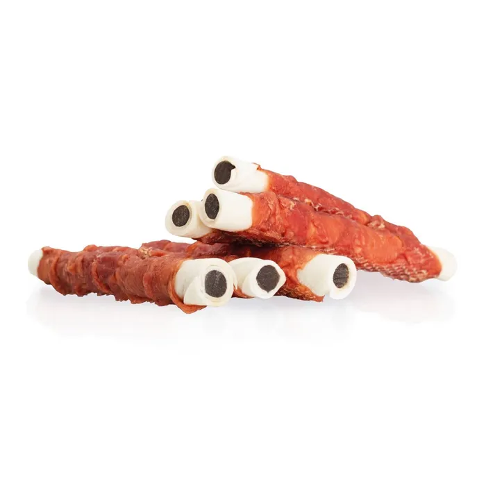 Hauptbild des Produkts KIDDOG BUFFET ROLLER s kachními prsy 12 cm/35 g, plněný kuřecími játry [1 ks]