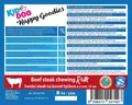 KIDDOG Rindersteak am Büffelspieß – 20 mm/8 cm 250 g