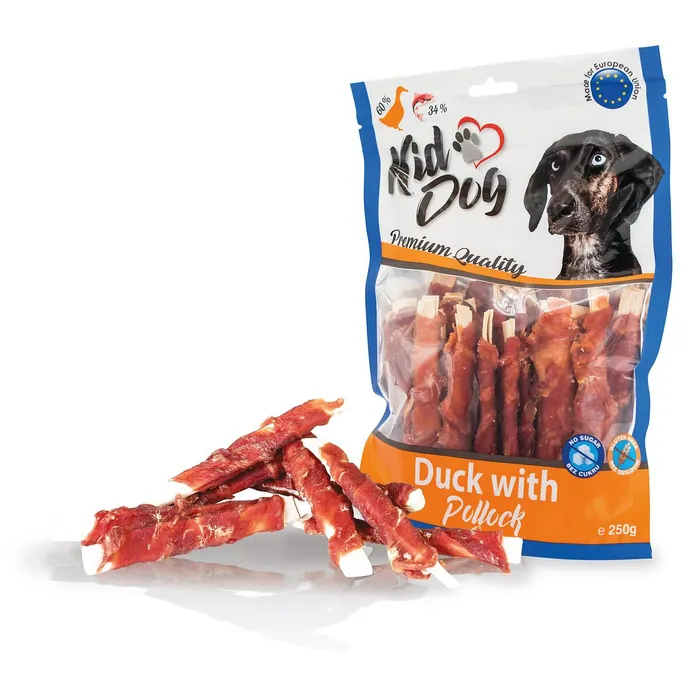 Hauptbild des Produkts KIDDOG kachní masíčko na plátku z tresky 250 g