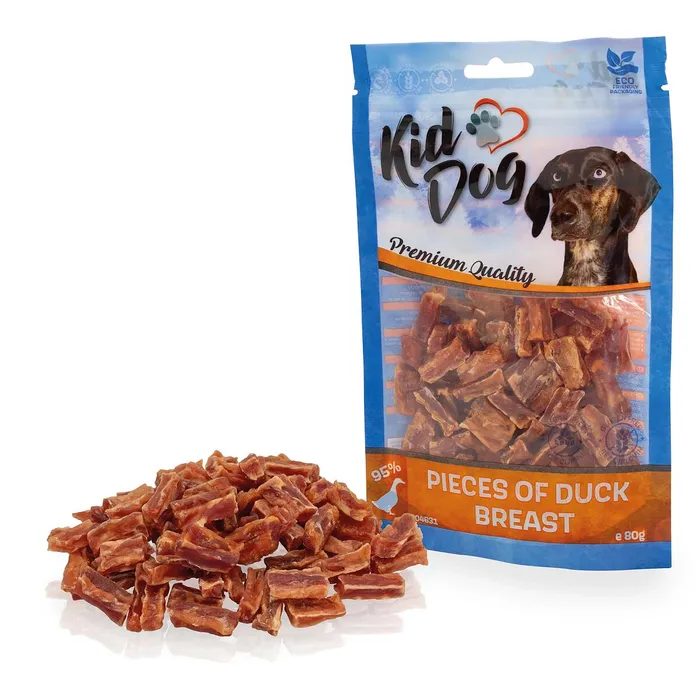 Hauptbild des Produkts KIDDOG kachní prsa kousky 80 g