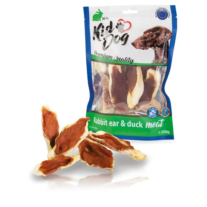 Hauptbild des Produkts KIDDOG králičí ucho plněné kachním masíčkem 250 g
