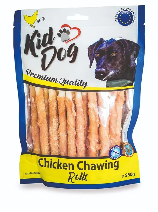 Hauptbild des Produkts KIDDOG kuřecí masíčko na buvolí tyčince - 8 mm/12 cm 250 g