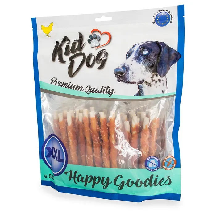 Hauptbild des Produkts KIDDOG kuřecí masíčko na buvolí tyčince - 8 mm/12 cm 500 g