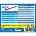 KIDDOG Hähnchenfleisch auf Büffel 6 cm Knoten (20 Stk./Packung)